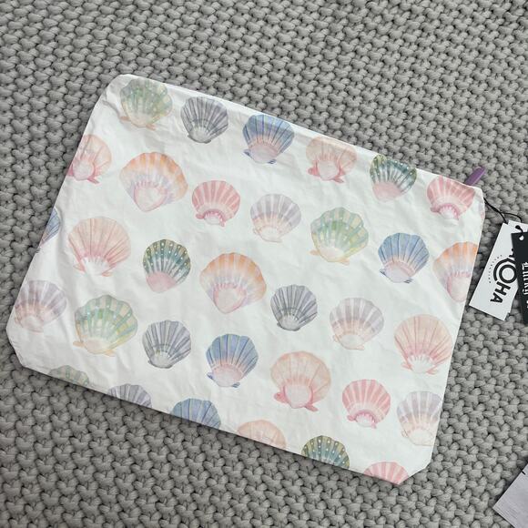 Aloha Collection• LUCKY 11 SPECIAL EDITION  OCEAN PAPER SHELLS Max Pouch - Picture 3 of 10